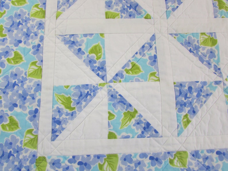Bring a blue floral spot of color to your Kitchen Island Kitchen Island Topper