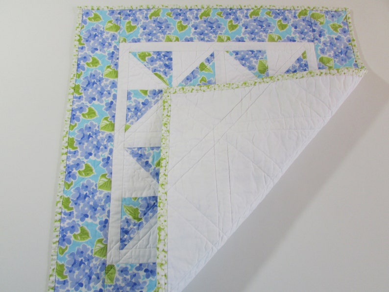 Bring a blue floral spot of color to your Kitchen Island Kitchen Island Topper