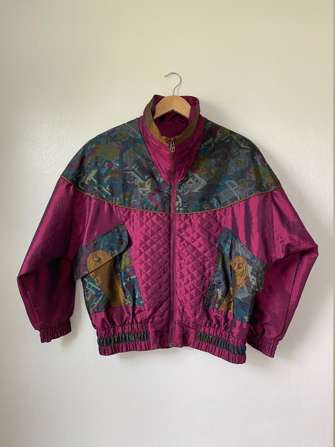 【LA archive】90s Nylon Bomber jacket LA archive】90s Nylon Bomber jacket - メルカリ