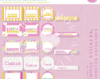 Studie-vibe digitale stickers