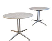 RARE Alexander Girard for Herman Miller Marble Side Tables La Fonda, Mid-Century Modern