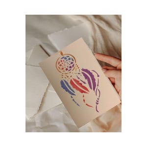 Caja de tarjetas de atrapasueños en blanco Tarjetas en blanco para cualquier ocasión Tarjetas en blanco hechas a mano Tarjetas de felicitación en blanco Tarjetas en blanco de 4"x6" Tarjetas en blanco en caja