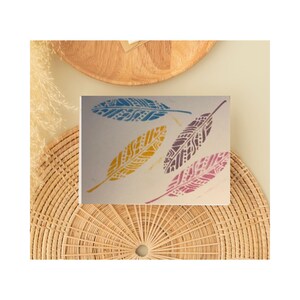 Caja de tarjetas con plumas en blanco, tarjetas en blanco para cualquier ocasión, tarjetas en blanco hechas a mano, tarjetas de felicitación en blanco, tarjetas en blanco de 4"x6", tarjetas en blanco en caja, tarjetas de notas