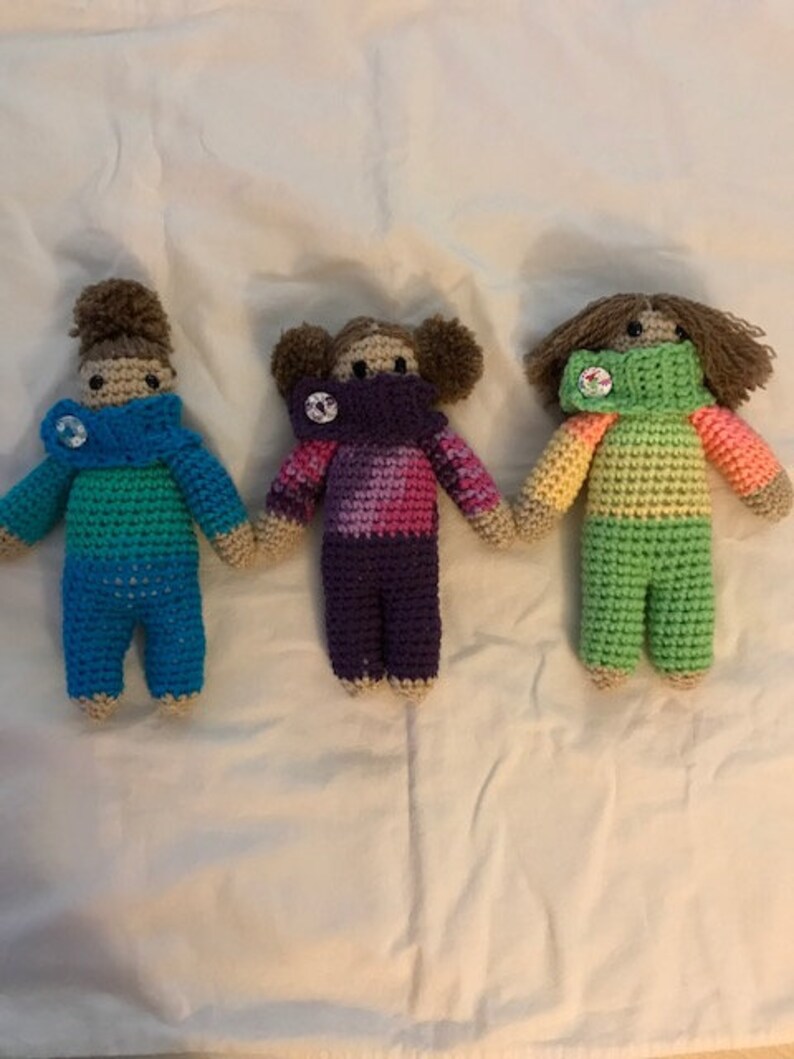 black stuffed dolls