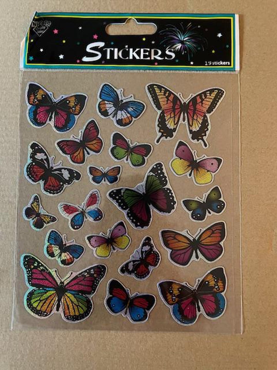 Butterfly Sticker Sheet Butterfly Stickers for Scrapbooking Butterfly ...
