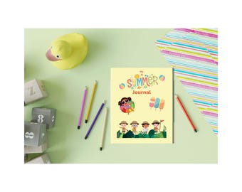 Printable Summer Activity Pages Printable Summer Journal for Kids Printable Summer Activity Worksheets Printable Summer Activity Workbook