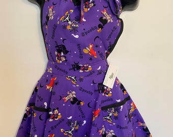 Retro Sweetheart Style Apron - Disney Halloween