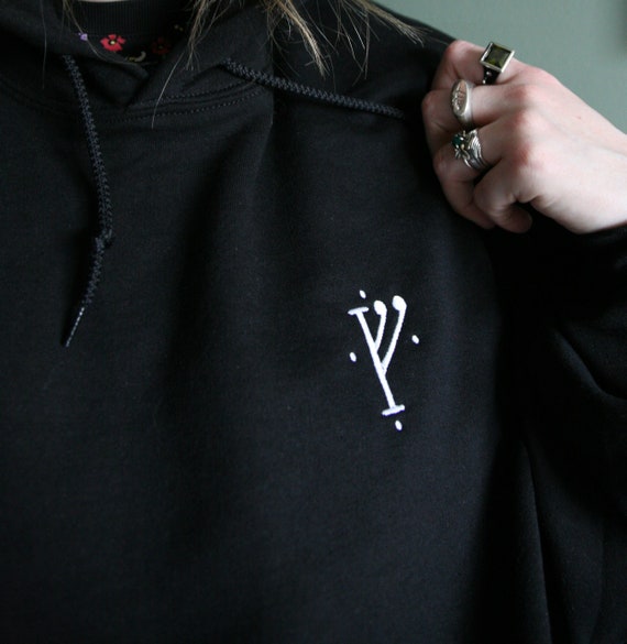 Sudadera con capucha unisex bordada de talla G extendida Gandalf El Hobbit Inspirado en Tolkien Enano Runas El Senor de los Anillos Etsy Mexico