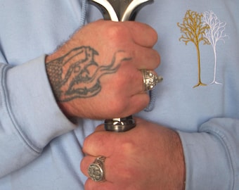Valinor Unisex Hoodie - Two Trees - Laurelin and Telperion - Inspired by The Silmarillion - Tolkien Inspired Fan Art - Tolkien Fans