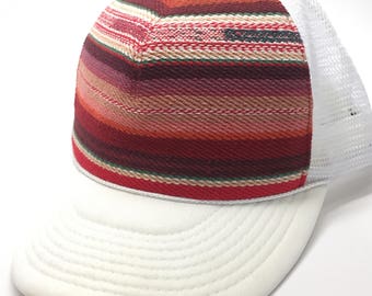 Tkana bawełniana Czapka Trucker