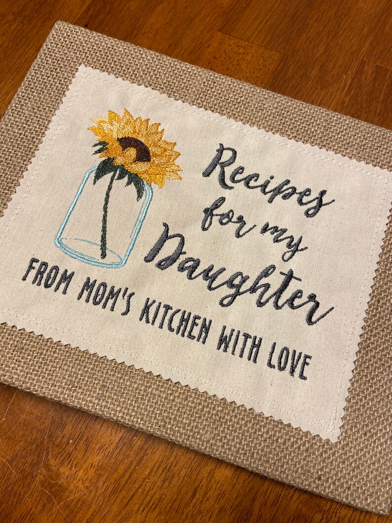 Personalized Recipe Binder / Book / Holder /cookbook Etsy