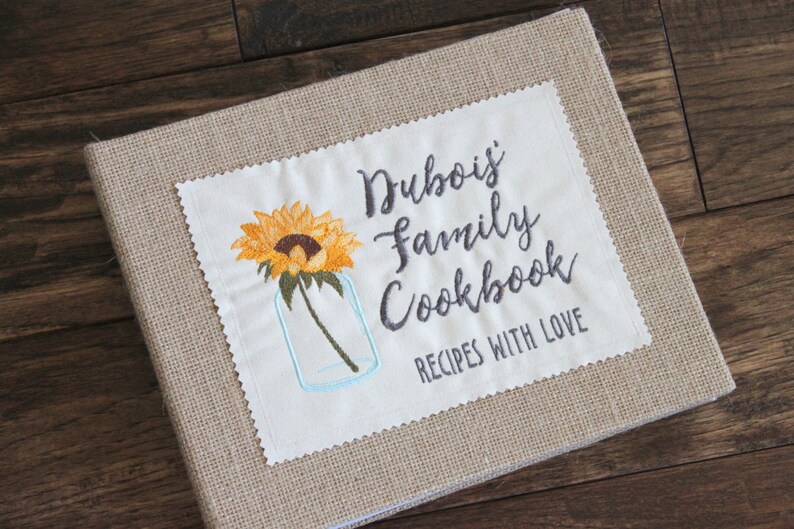 Personalized Recipe Binder / Book / Holder /cookbook Etsy