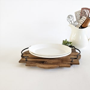Vintage White Ironstone Diner Platters - Set of 2 Homer Laughlin Serving Dishes