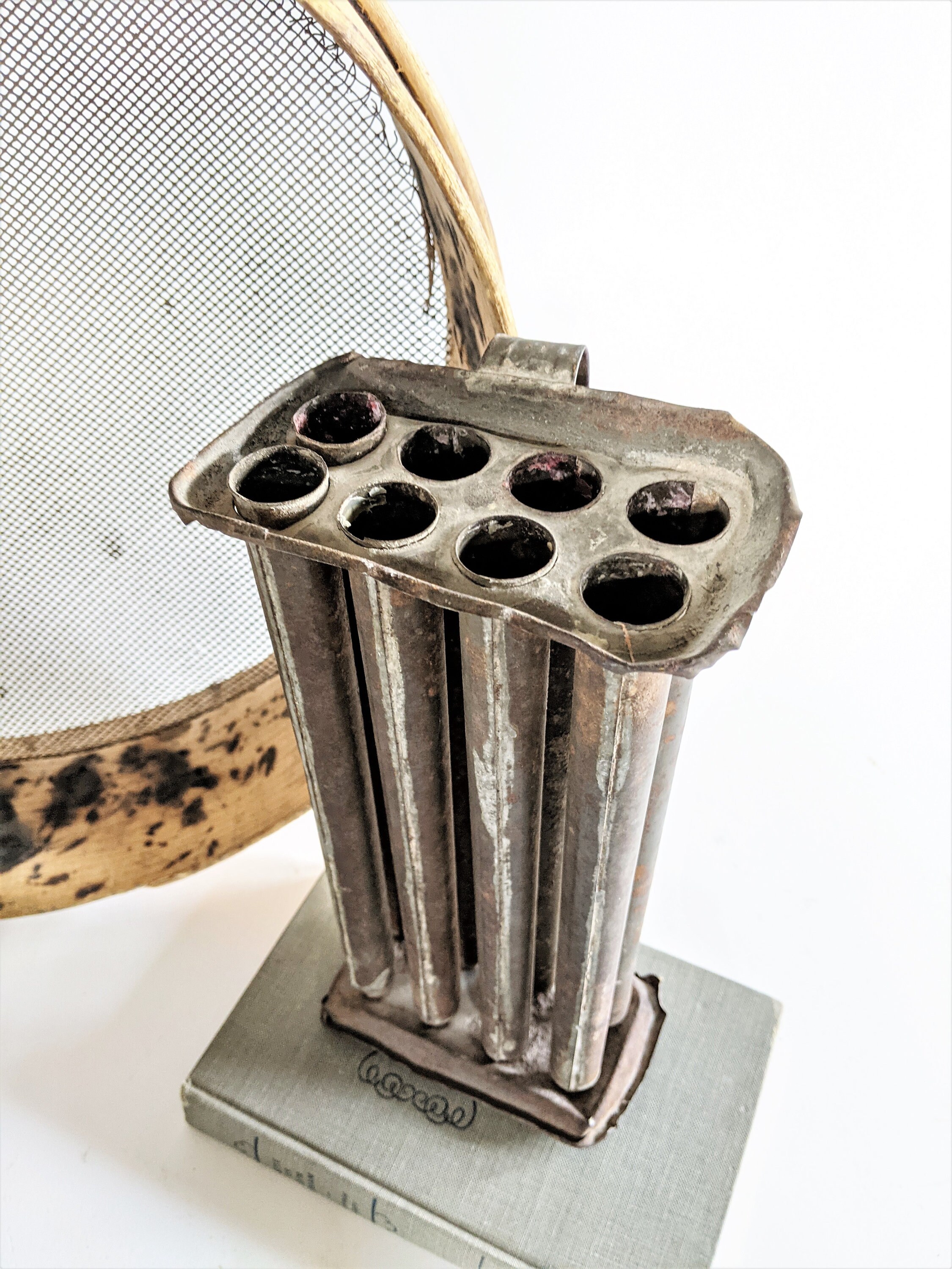 Vintage Candle Mold Antique Candle Making Tapered Candles Etsy
