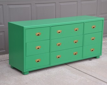 Kelly Green Dresser Etsy