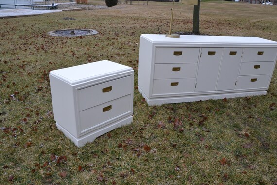 Campaign Bedroom Set 3 Piece Dresser Armoire Chest Etsy