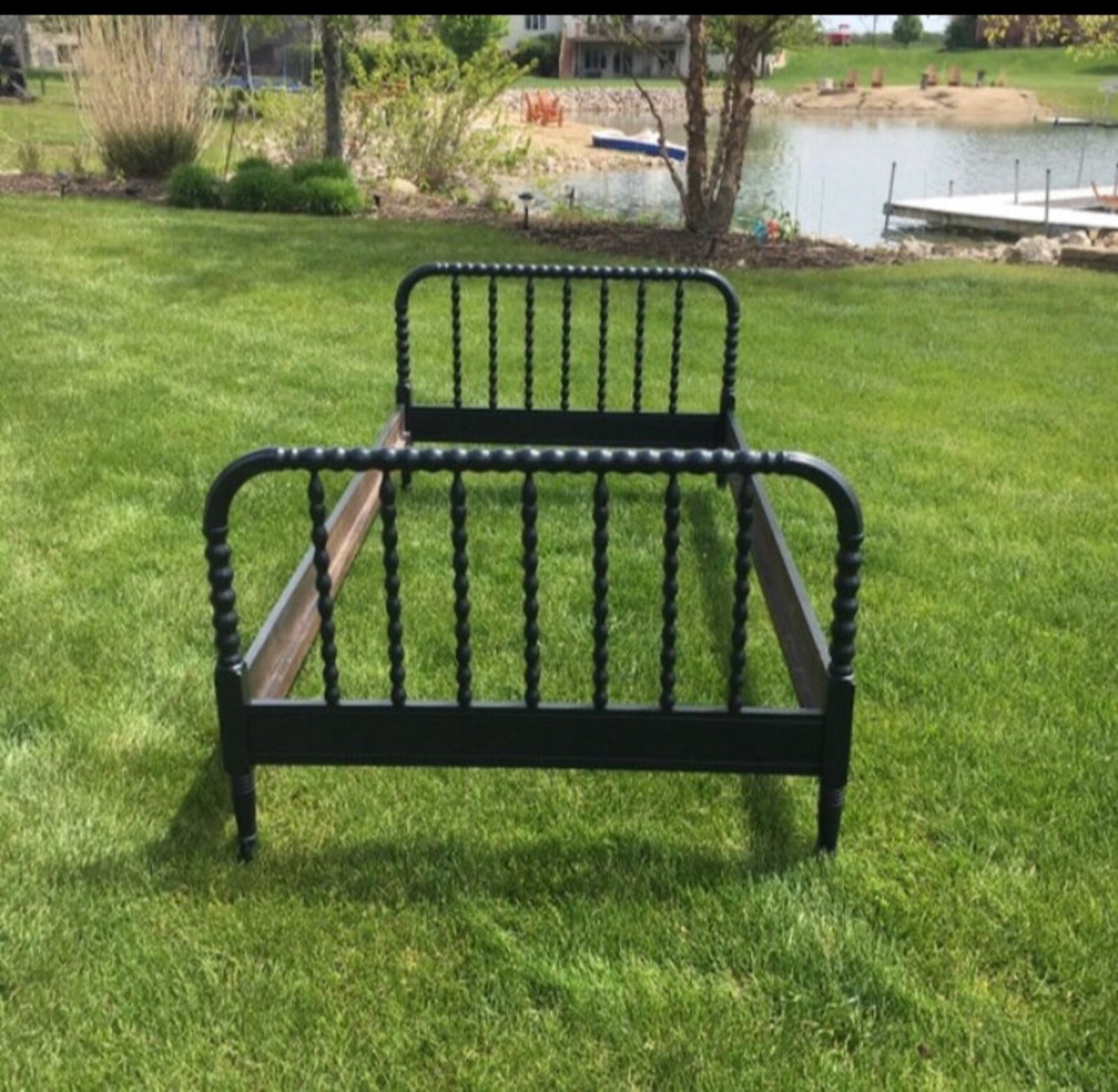 Twin Jenny Lind Bed. Customize Spindle Bed Etsy