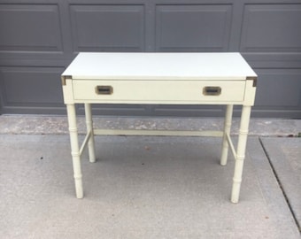 Faux bamboo desk