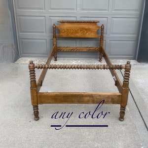 Customize Twin Spindle Bed Any Color Etsy