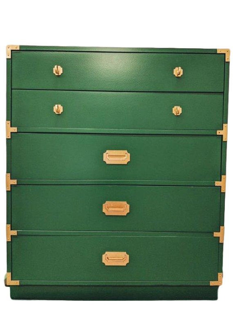 Sold Campaign Chest Dresser Etsy