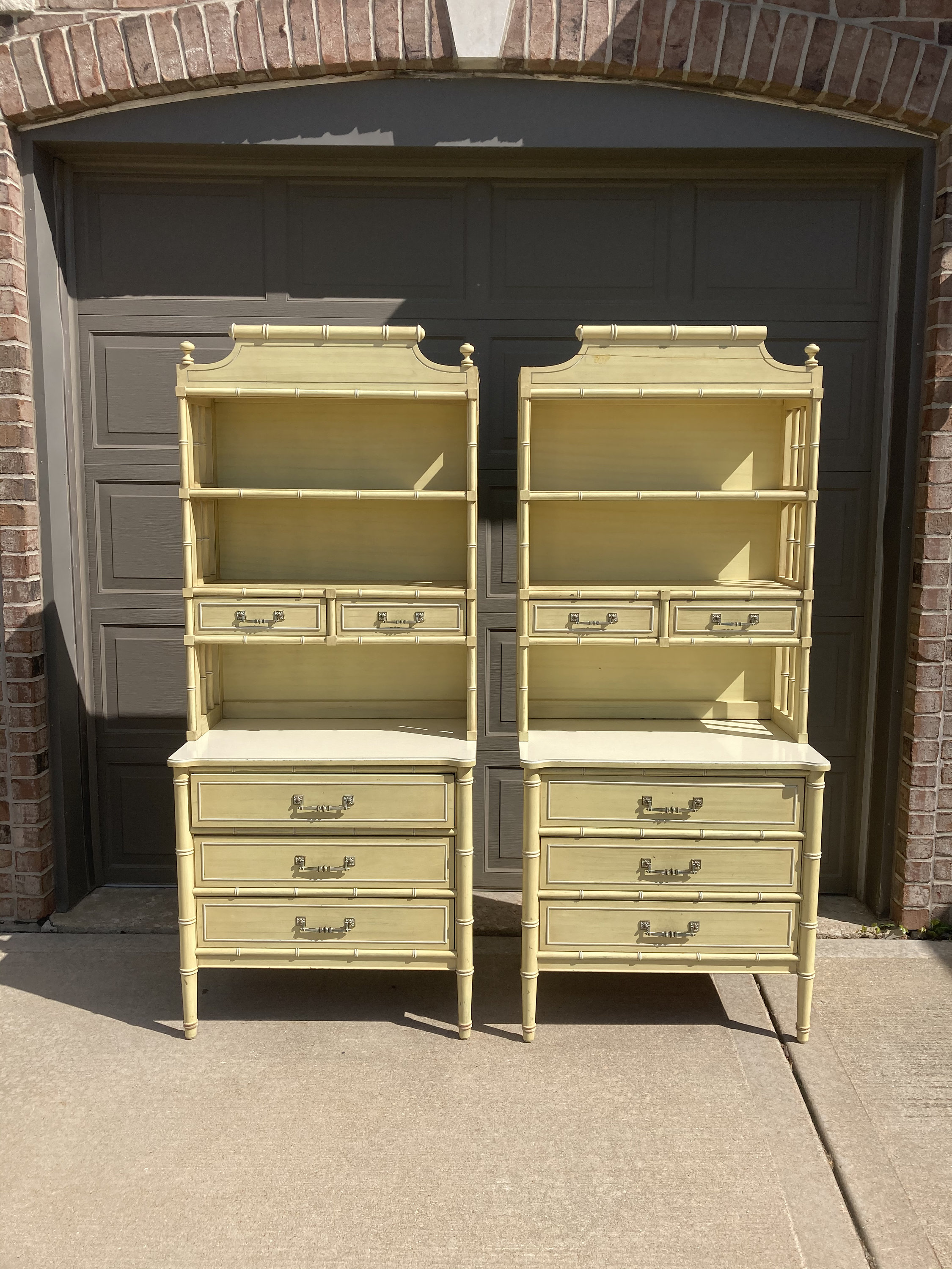 Green Rattan Dresser - Etsy