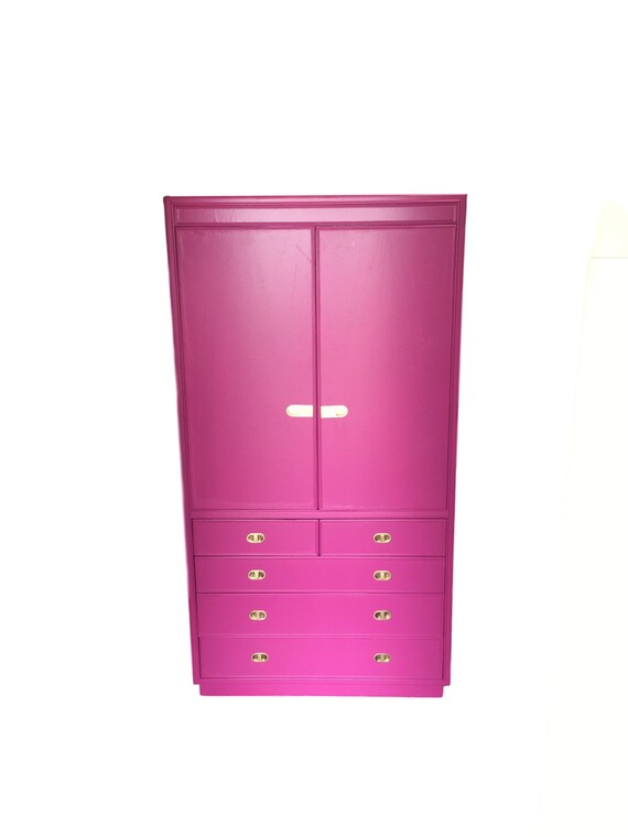 Armoire Girls Bedroom Chest Of Drawers Dresser Hot Pink Bedroom