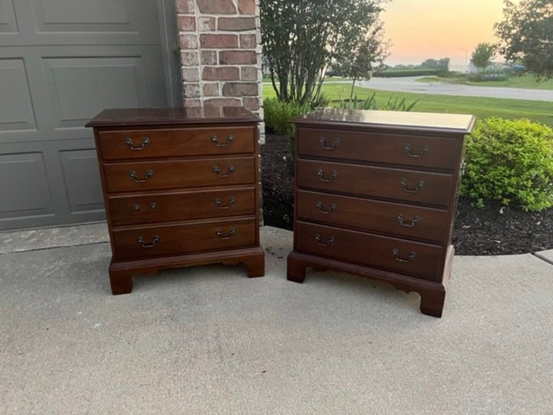 Pair of Knob Hill Nightstands . Custom Color Included Etsy