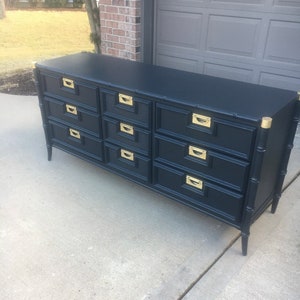 Bamboo Dresser in Any Color - Etsy