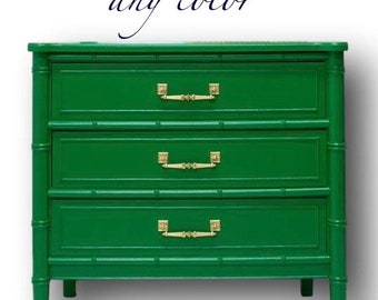 Henry link 3 drawer nightstand “ any color “