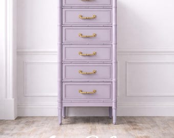 Henry Link Style Bali Lingerie Chest Faux Bamboo Chest of Drawers