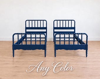 pair of Jenny Lind beds