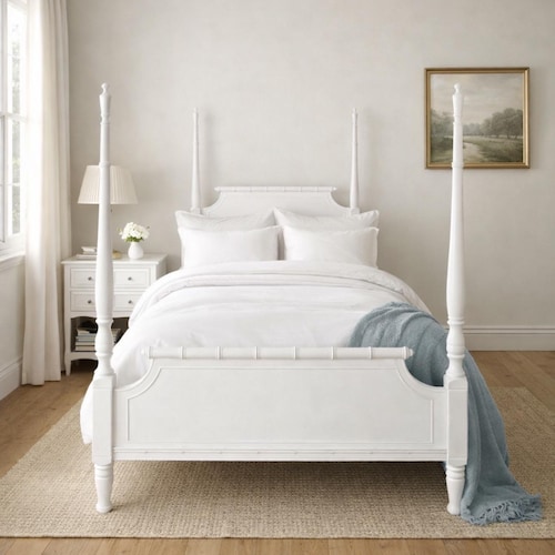 Faux Bamboo Henry Link Bali Hai Twin Bed Frame Faux Bamboo Henry Link Bali Hai Twin Bed Frame