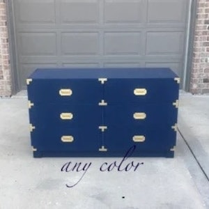Campaign Dresser . 6 Drawer, Brass Ask About Customizing - Etsy Campaign Dresser . 6 Drawer, Brass Ask About Customizing - Etsy