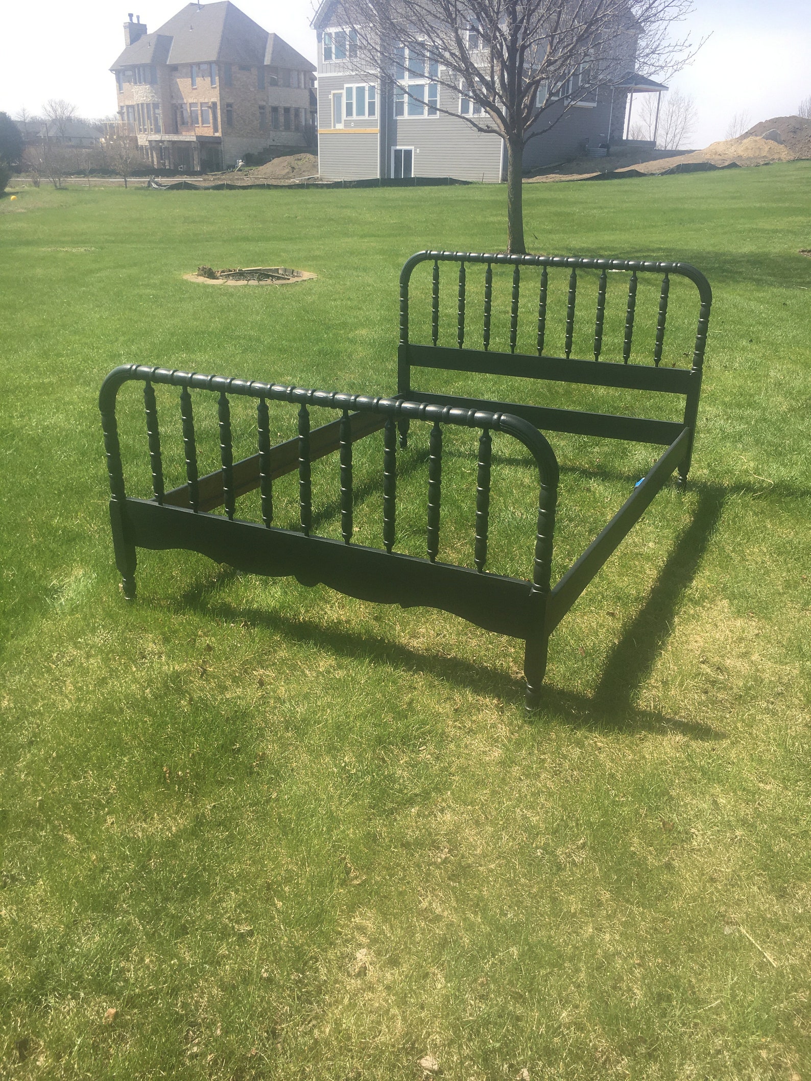 Jenny Lind Bed . Full Size in Black Etsy