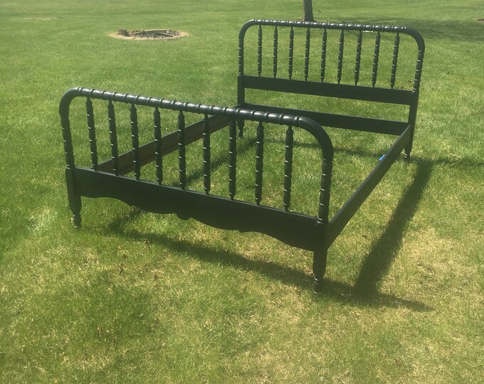 Jenny Lind Bed . Full Size in Black Etsy