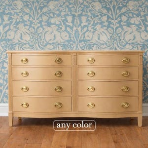 bridal dress tv shows Presta Cream 6-Drawer Dresser