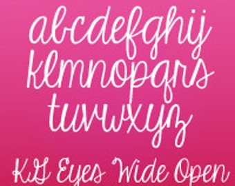 KG Eyes Wide Open Font (Commercial License for One User)