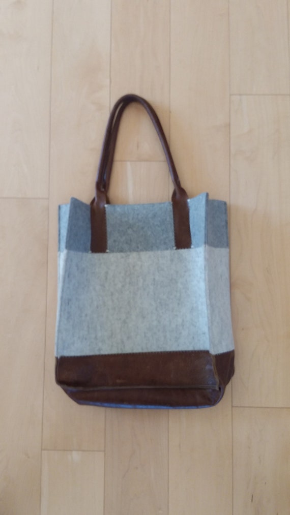 Graf Lantz Tote - Jaunt Style - Boiled Wool Color 