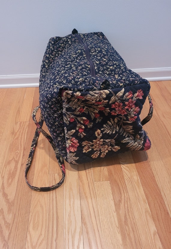 April Cornell Floral Duffle Bag, Zippered Weekende
