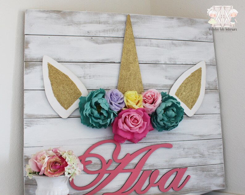 unicorn themed letters unicorn nursery gold glitter unicorn etsy