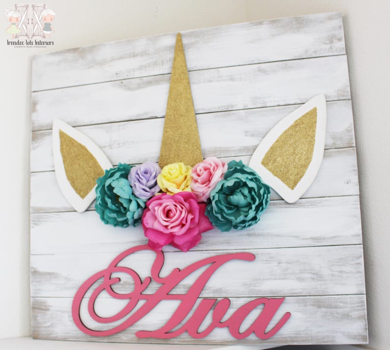 unicorn themed letters unicorn nursery gold glitter unicorn etsy
