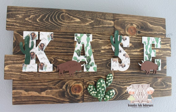 buffalo nursery decor