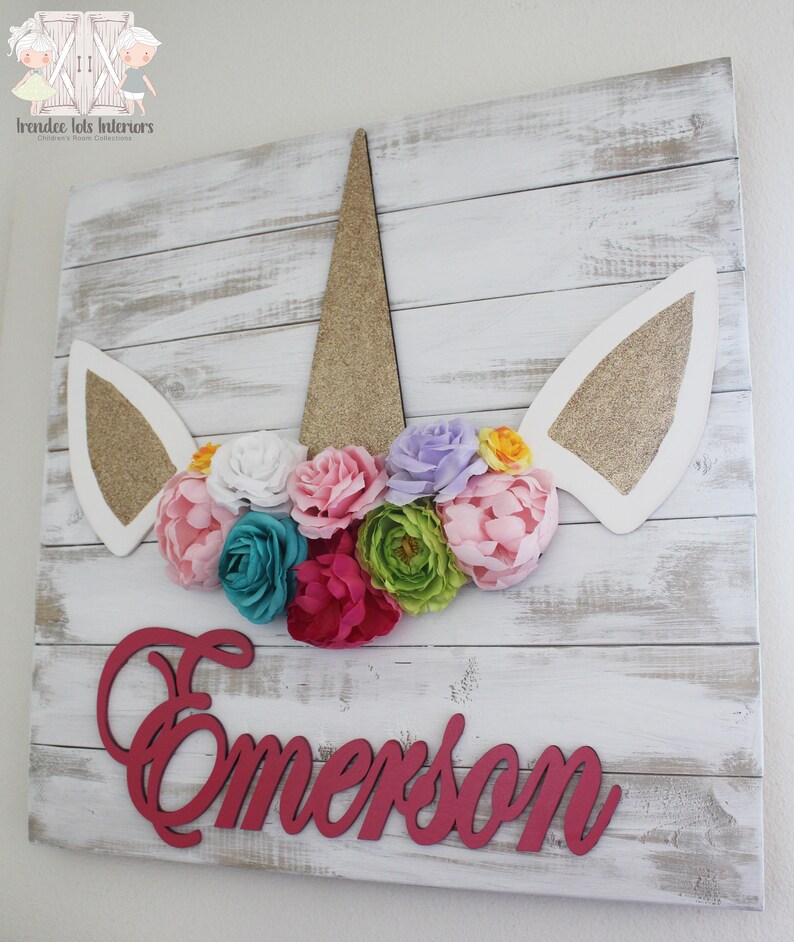 unicorn themed letters unicorn nursery gold glitter unicorn etsy