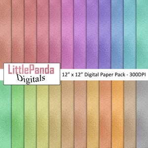 Foil Digital Paper Metallic Digital Paper Scrapbook Papier Gold Foil Texture Purple Silver Background Rose Gold Copper Commercial Use D567