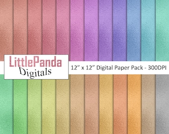 Foil Digital Paper Metallic Digital Paper Scrapbook Paper Gold Foil Texture Purple Silver Background Rose Gold Copper Commercial Use D567