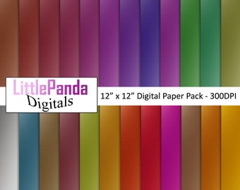 Metallic Digital Paper, Metal Texture, Commercial Use, Scrapbook Paper, Metallic Background, Silver, Gold, Purple, Blue, Green D565