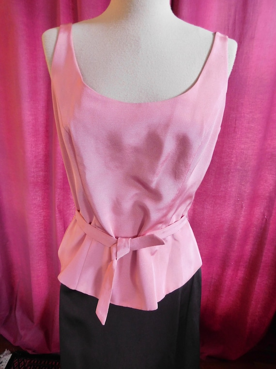 Watters & Watters 2 Piece Pink/brown Bridesmaid, Prom, Dress Watters & Watters 2 Piece Pink/brown Bridesmaid, Prom, Dress