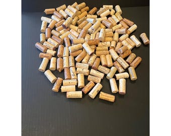 Lot Of 130 Assorted Wine Corks For Crafts & DIY Projects Mixed wines