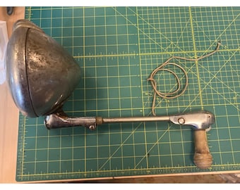 Vintage Unity W-5  Car Spotlight With Handle made in Chicago