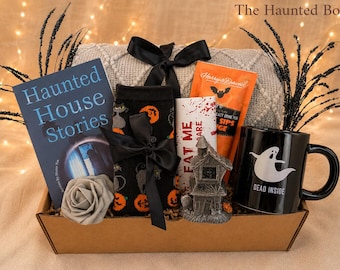 Halloween Care Package for Her, Cozy Boo Basket, Fall Birthday, Spooky Season, Self Care Spa